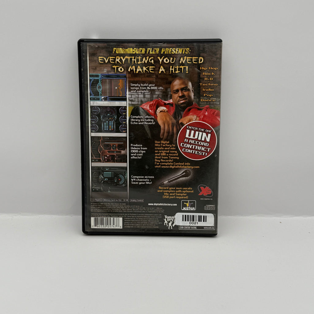 Funkmaster Flex's Digital Hitz Factory - PS2 - CIB