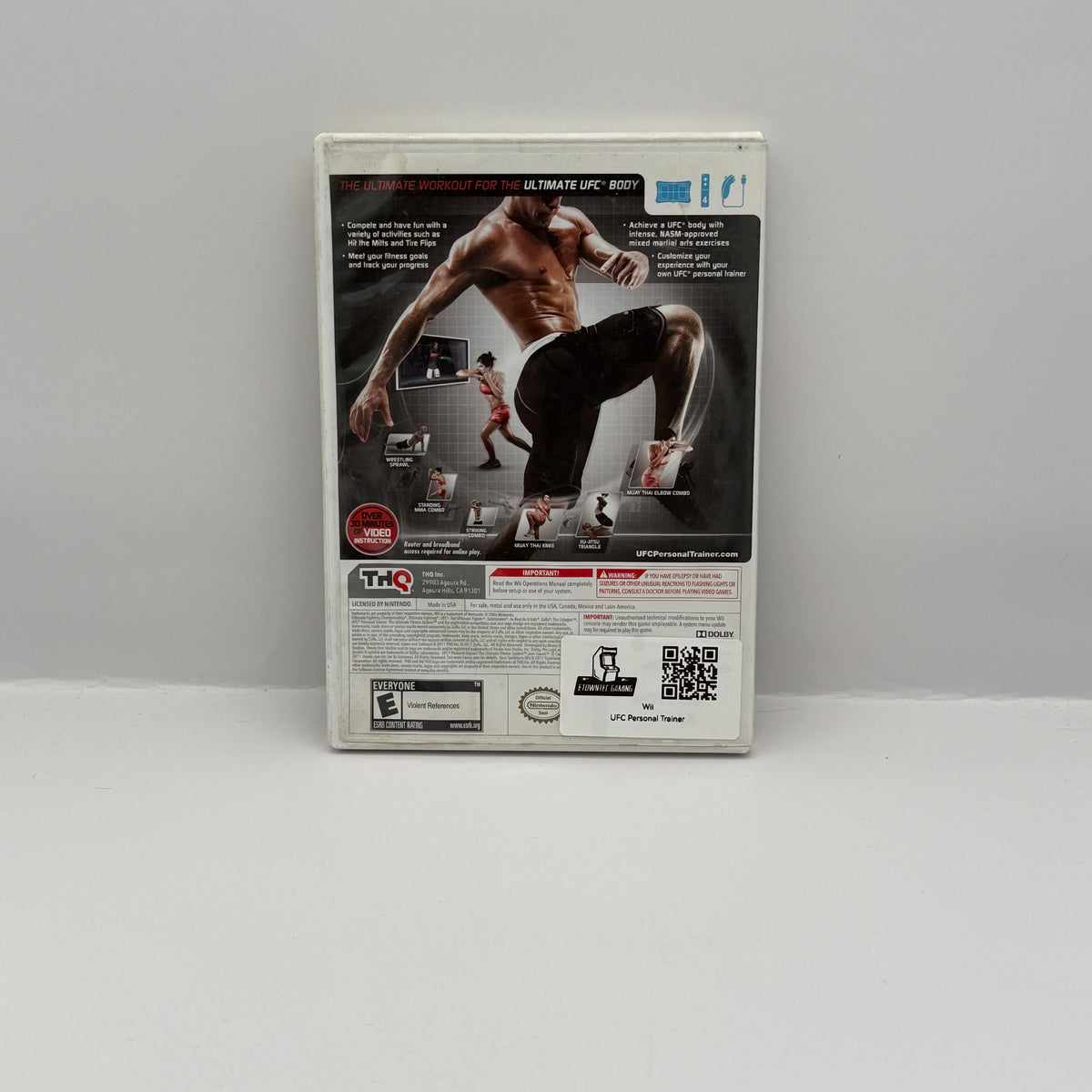 UFC Personal Trainer: The Ultimate Fitness System - Wii - CIB