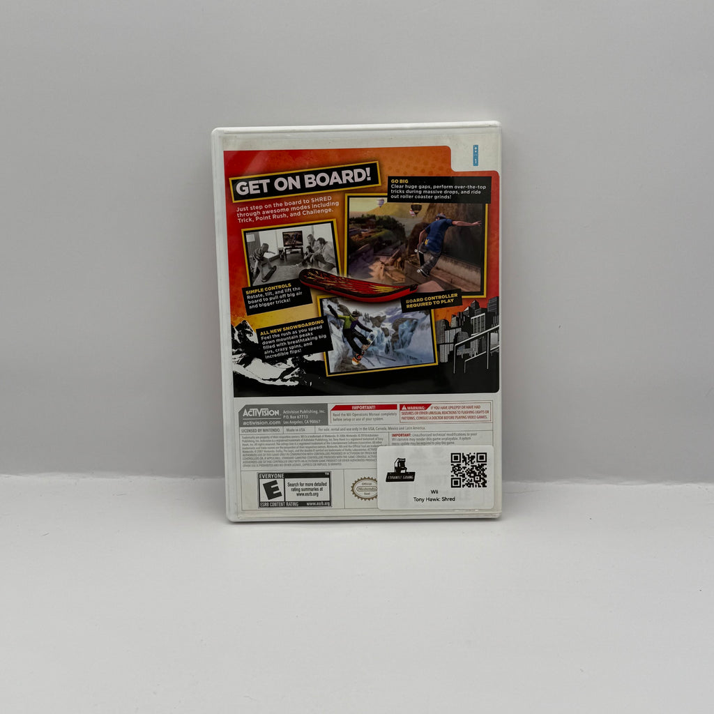 Tony Hawk: Shred (Game Only) - Wii - CIB
