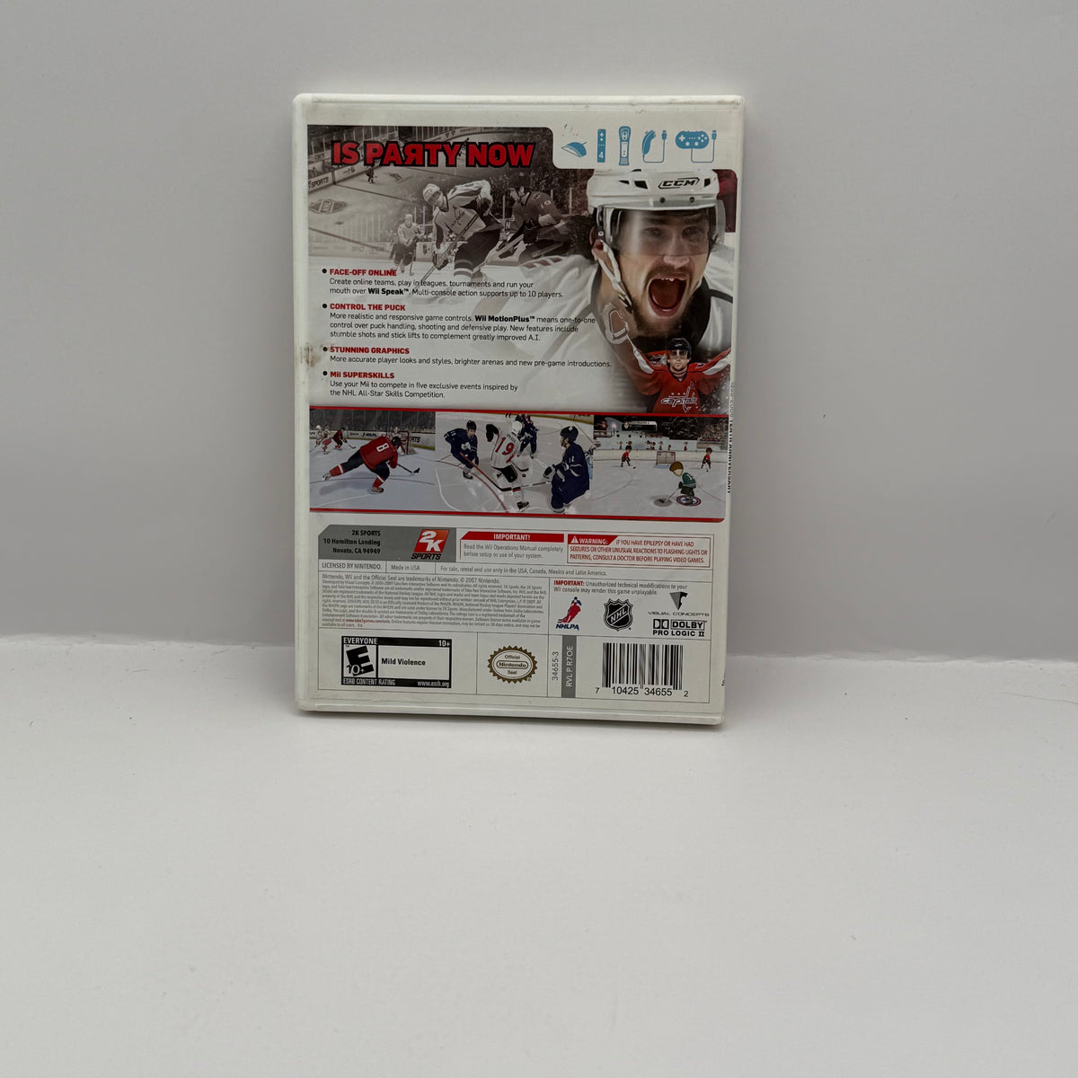 NHL 2K10 - Wii - CIB