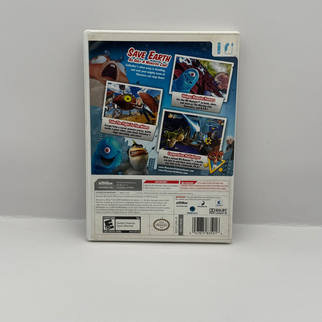 Monsters vs. Aliens - Wii - CIB