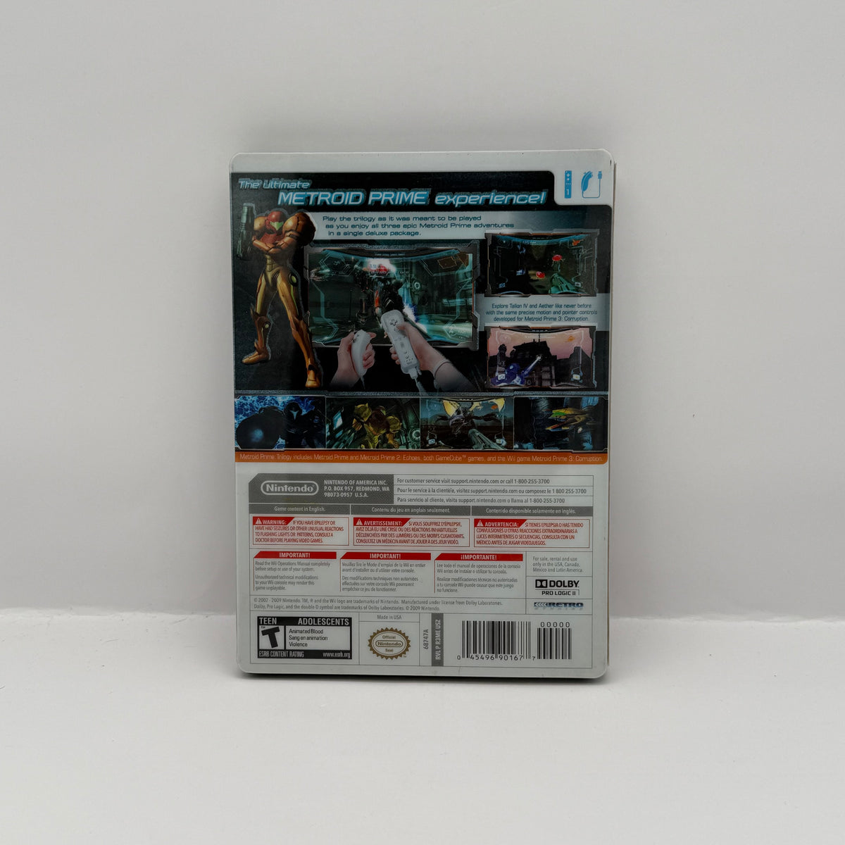 Metroid Prime Trilogy (Collector's Edition) - Wii - CIB