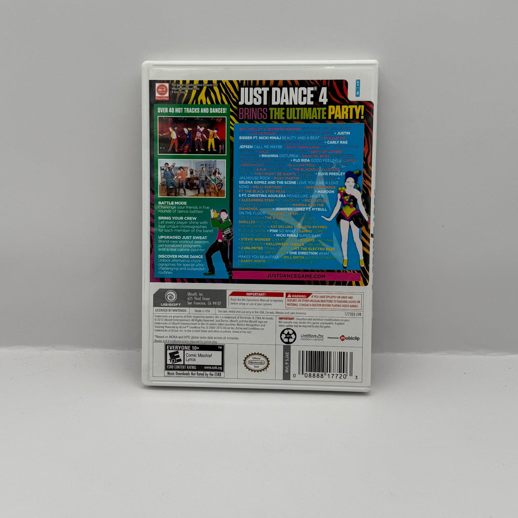 Just Dance 4 - Wii - CIB