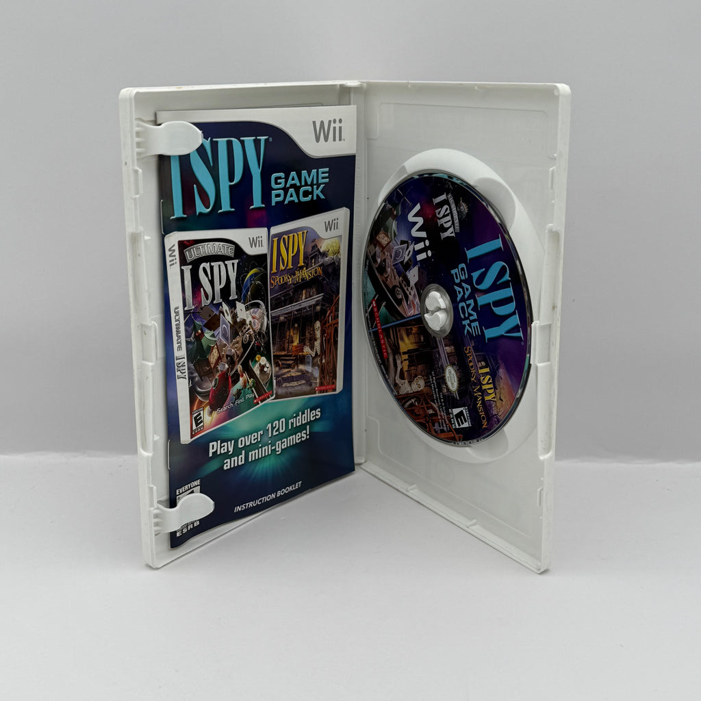I SPY Game Pack: Ultimate I SPY & I SPY Spooky Mansion - Wii - CIB