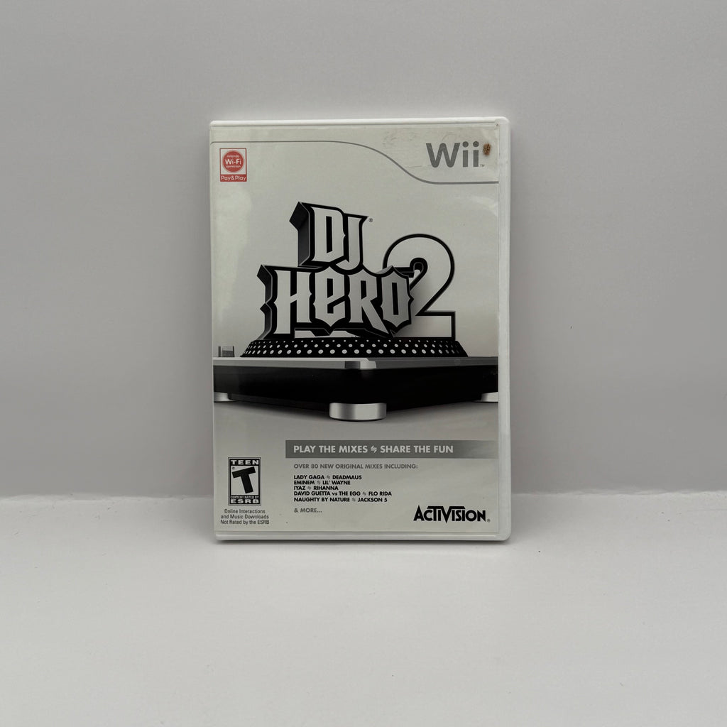DJ Hero 2 (Game Only) - Wii - CIB