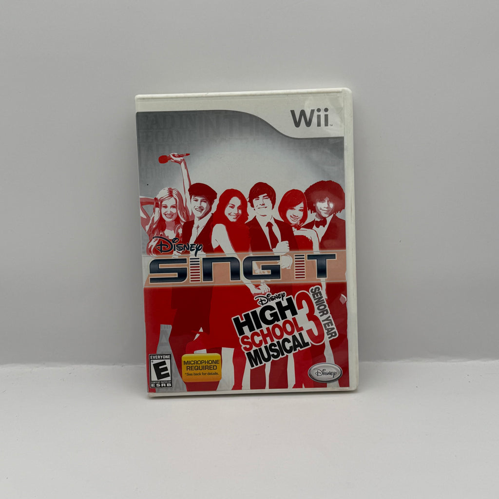Disney Sing It: High School Musical 3: Senior Year (Game Only) - Wii - CIB