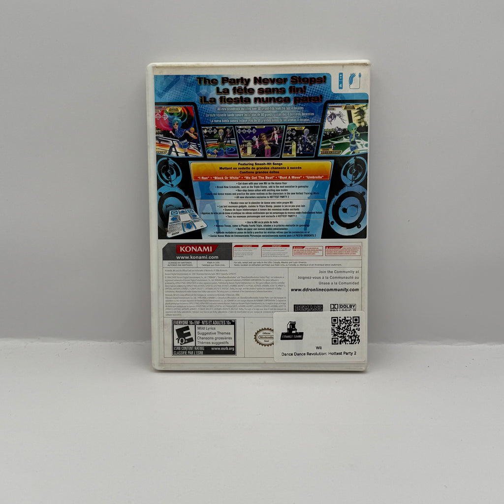 Dance Dance Revolution Hottest Party 2 (Game Only) - Wii - CIB