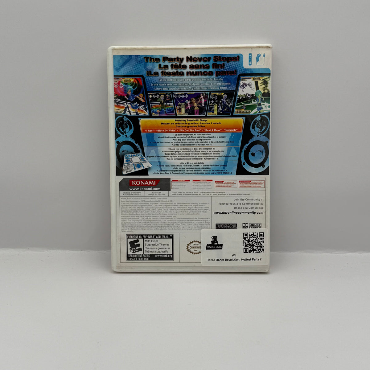 Dance Dance Revolution Hottest Party 2 (Game Only) - Wii - CIB