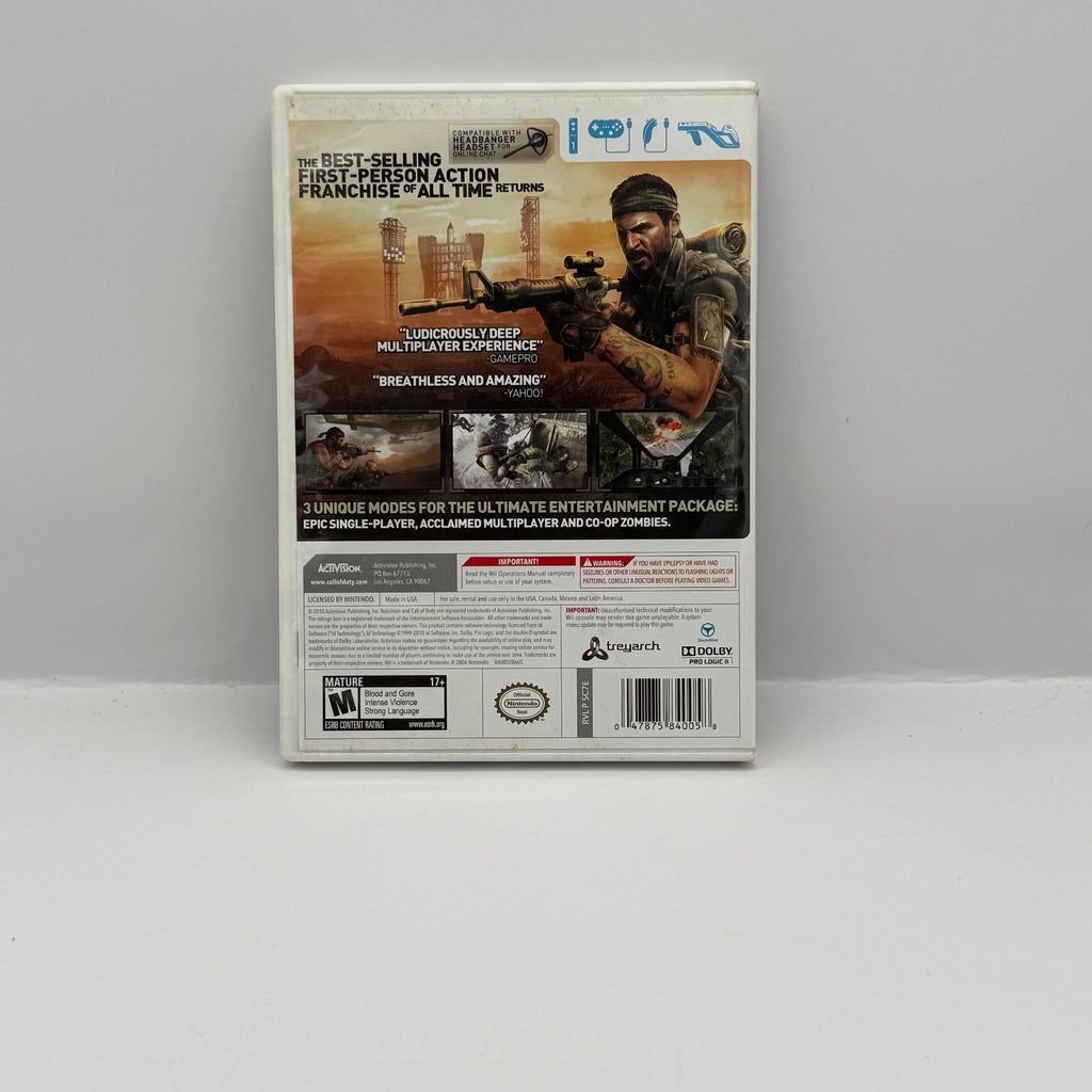 Call of Duty: Black Ops - Wii - CIB