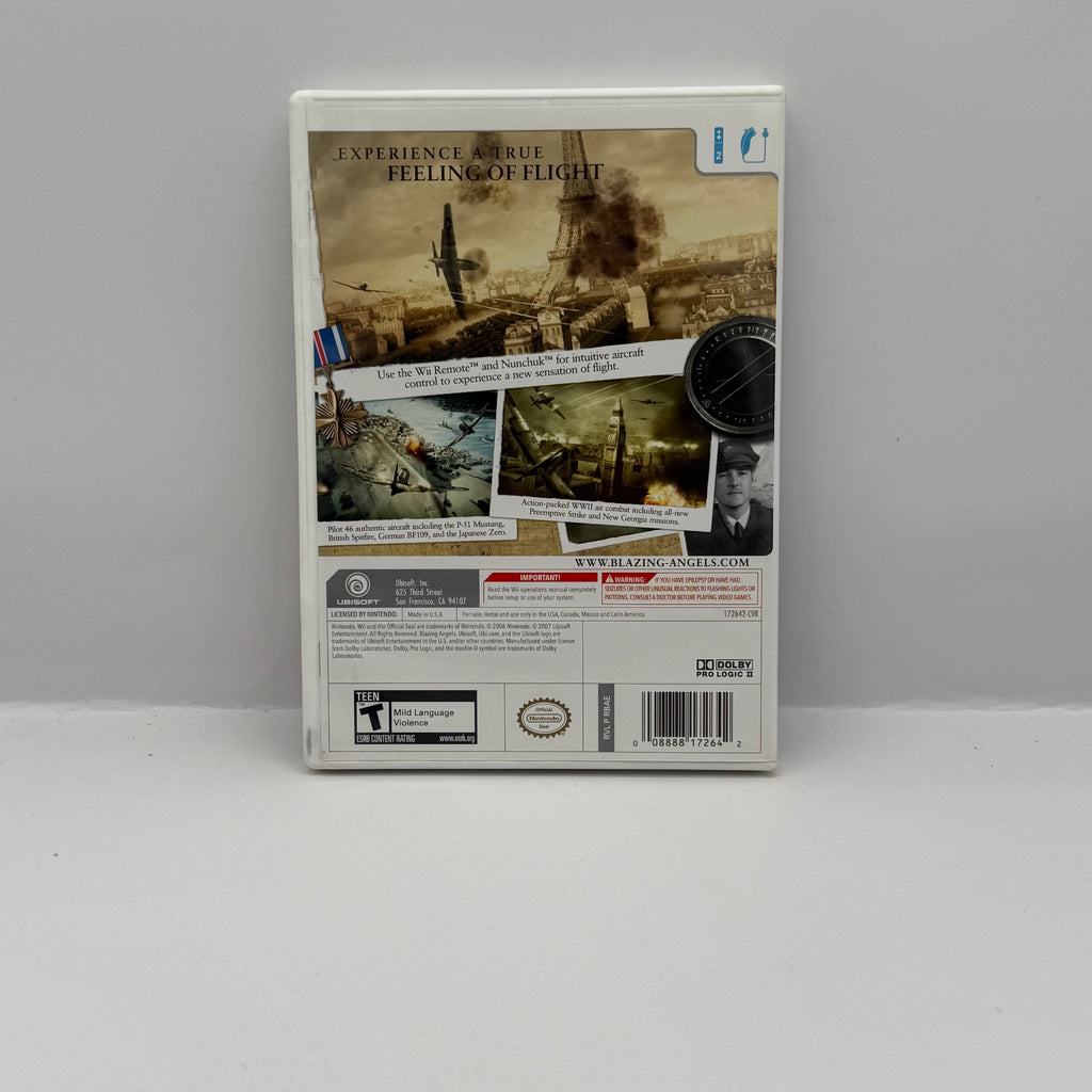 Blazing Angels: Squadrons of WWII - Wii - CIB