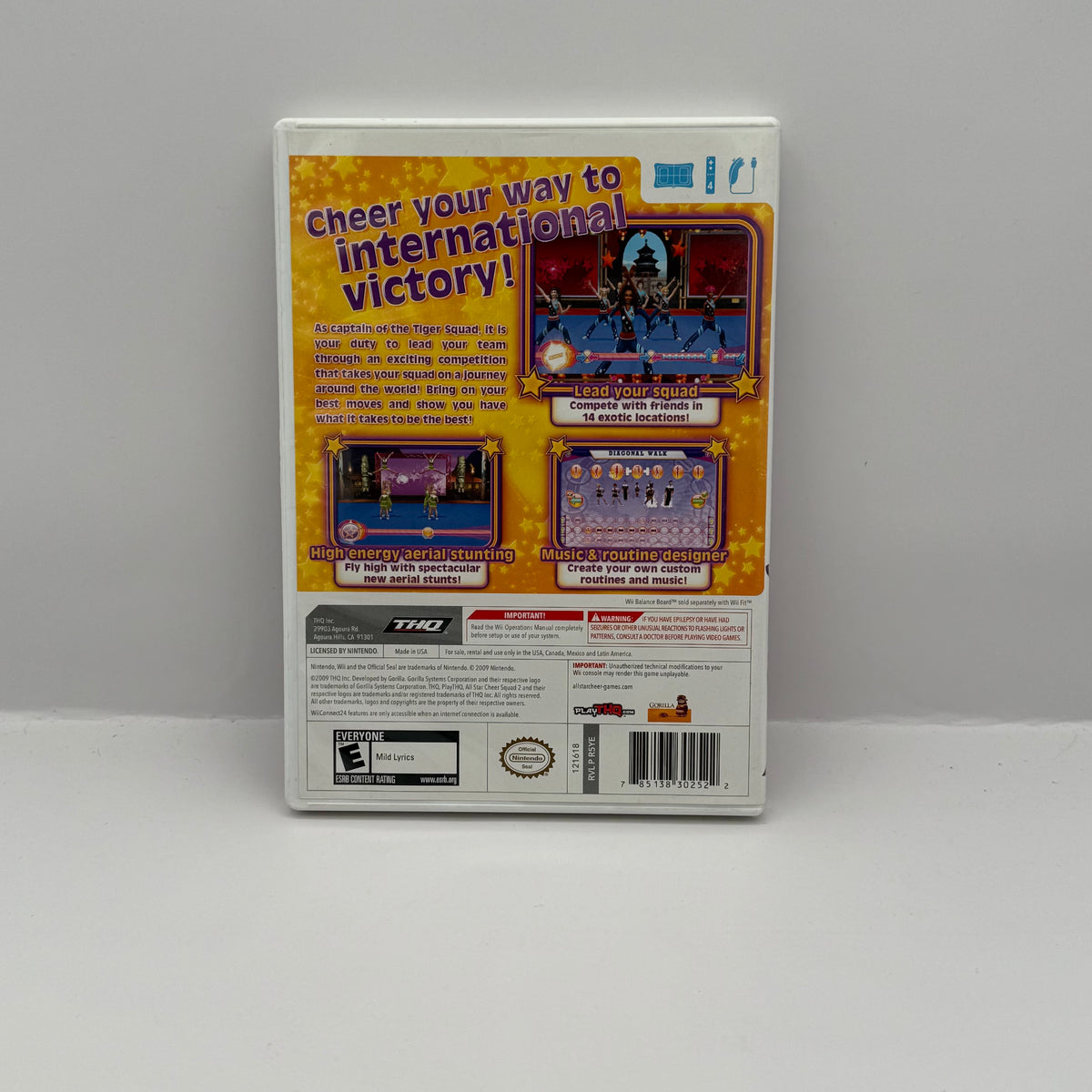 All Star Cheer Squad 2 - Wii - CIB