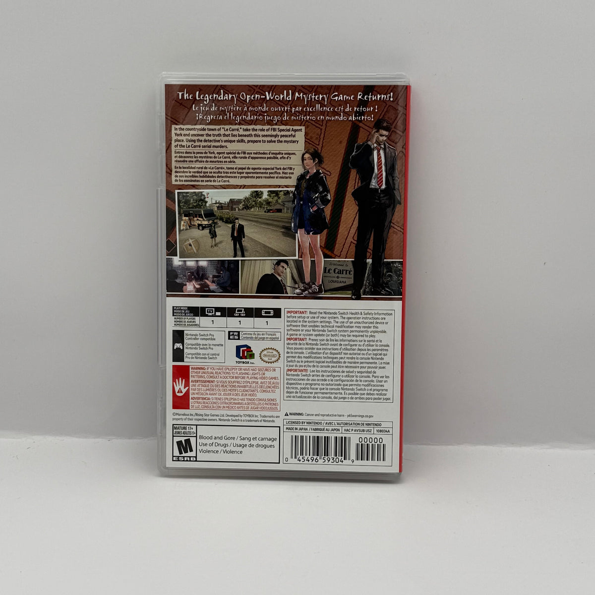 Deadly Premonition 2: A Blessing in Disguise - Nintendo Switch - CIB