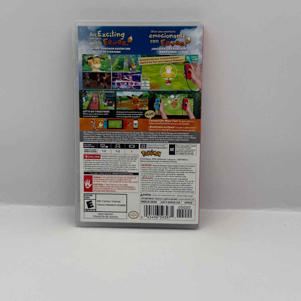 Pokémon: Let's Go, Eevee! - Nintendo Switch - CIB