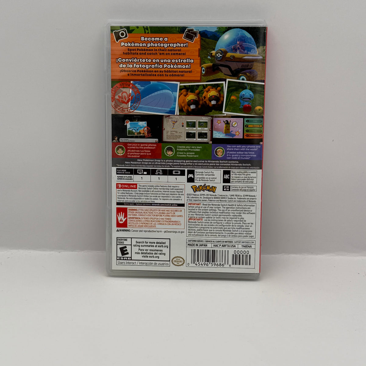 New Pokémon Snap - Nintendo Switch - CIB