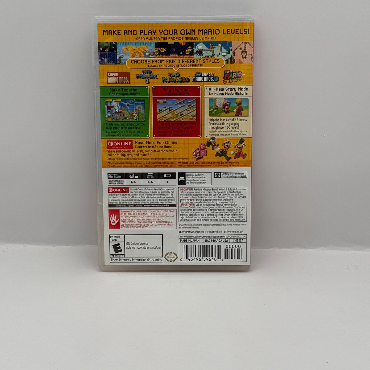 Super Mario Maker 2 - Nintendo Switch - CIB
