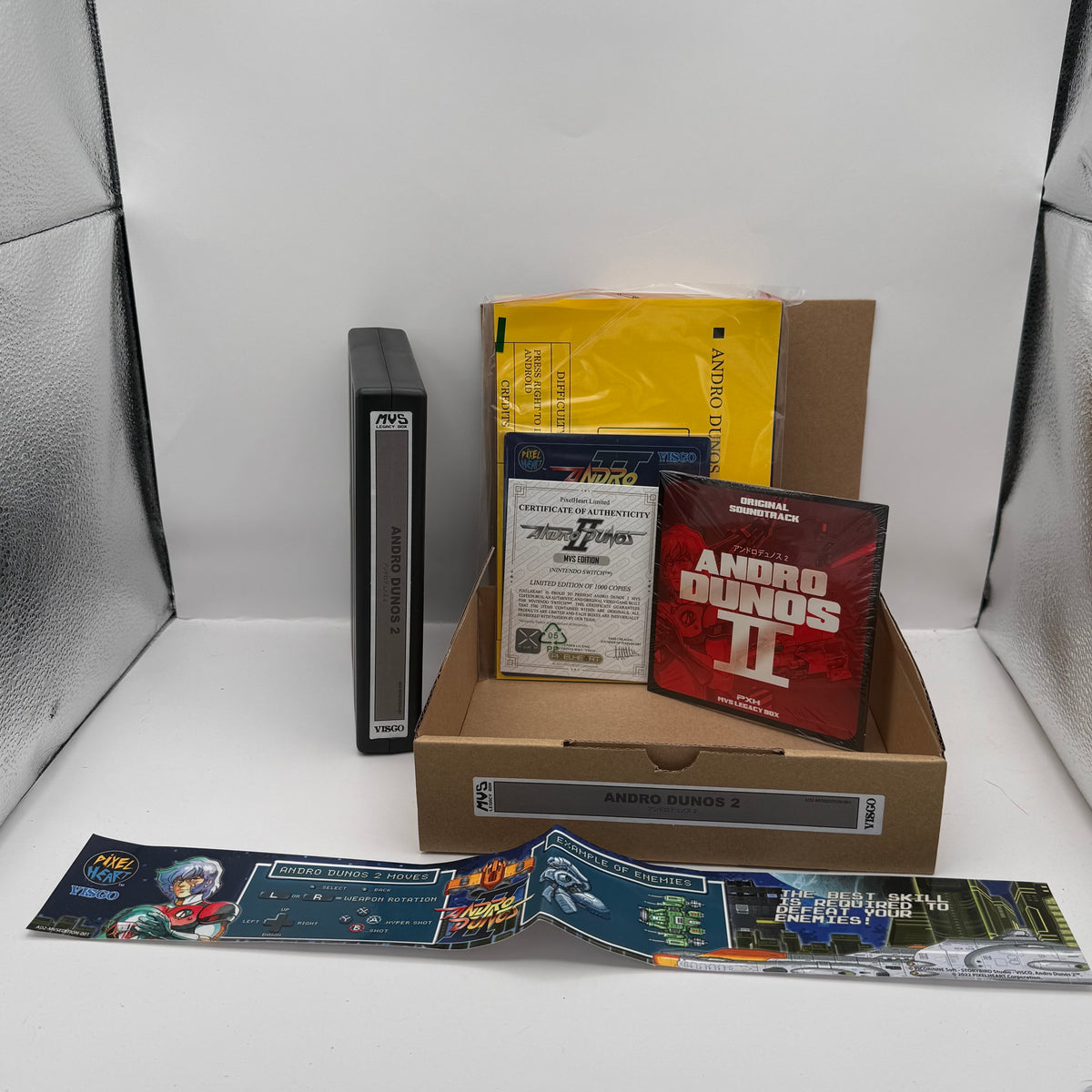 Andro Dunos II (PixelHeart Edition) - Nintendo Switch - CIB