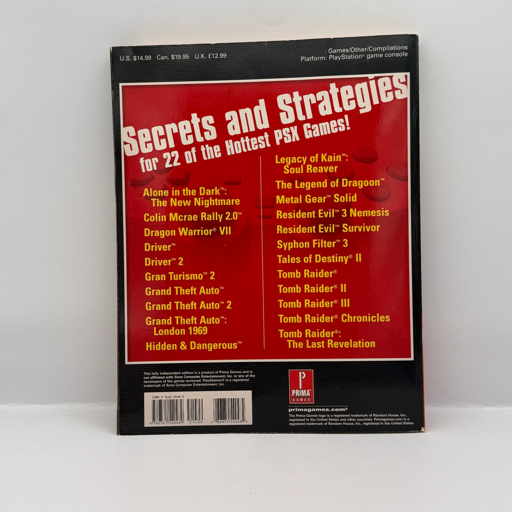 PlayStation: Vital Strategies and Expert Tips - Prima Strategy Guide - New