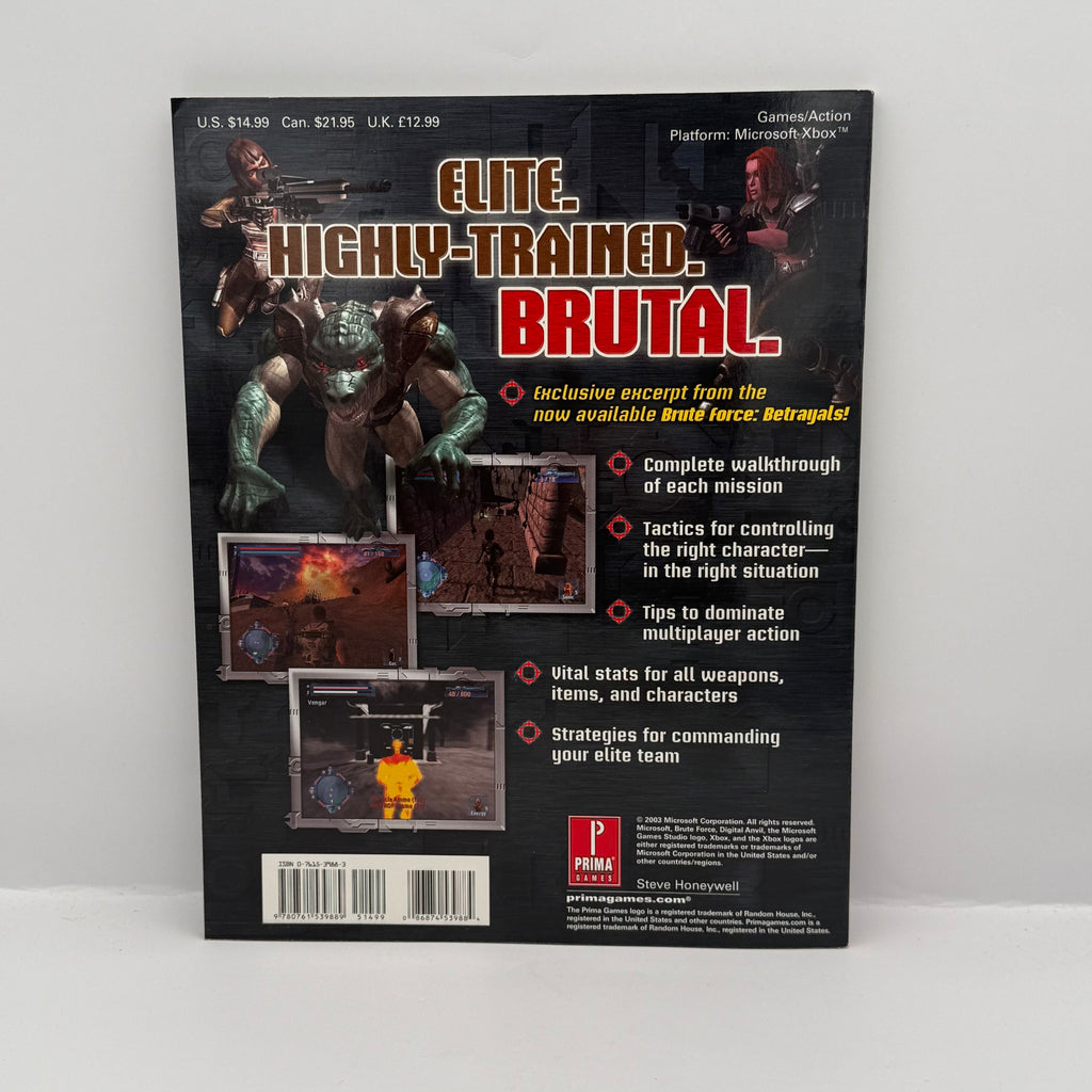 Brute Force - Prima's Official Strategy Guide (Xbox) - New