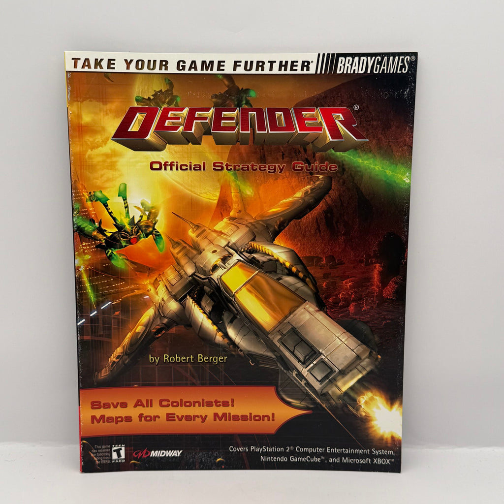 Defender - BradyGames Official Strategy Guide (PS2/GameCube/Xbox) - New