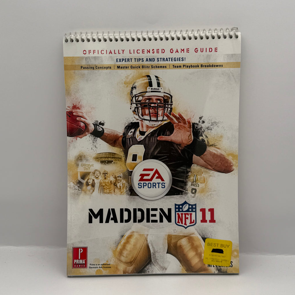 Madden NFL 11 - Prima Official Game Guide - New Sealed