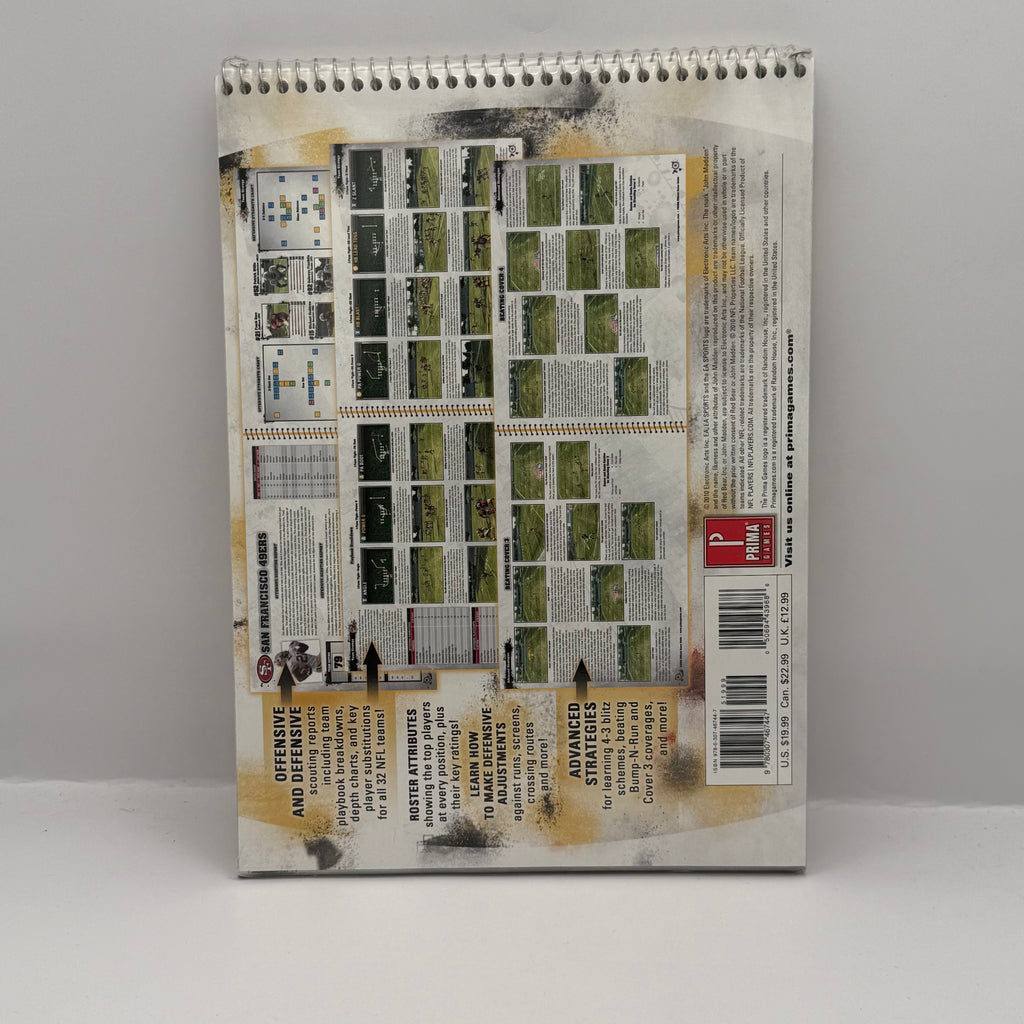 Madden NFL 11 - Prima Official Game Guide - New Sealed