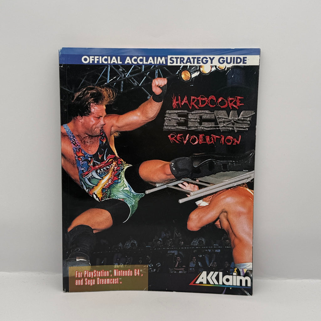 ECW Hardcore Revolution - Acclaim Official Strategy Guide (PS1/N64/Dreamcast) - New