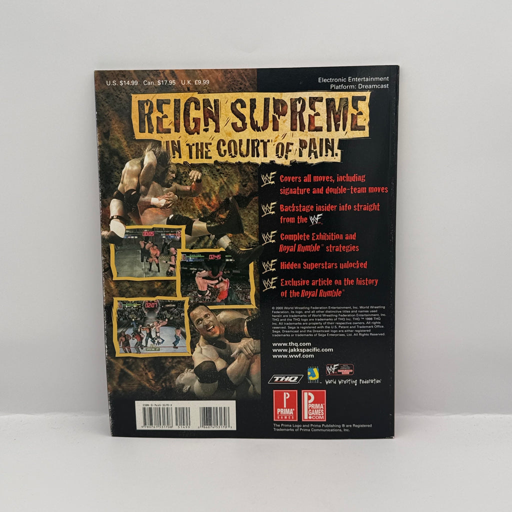 WWF Royal Rumble - Prima's Official Strategy Guide (Dreamcast) - New