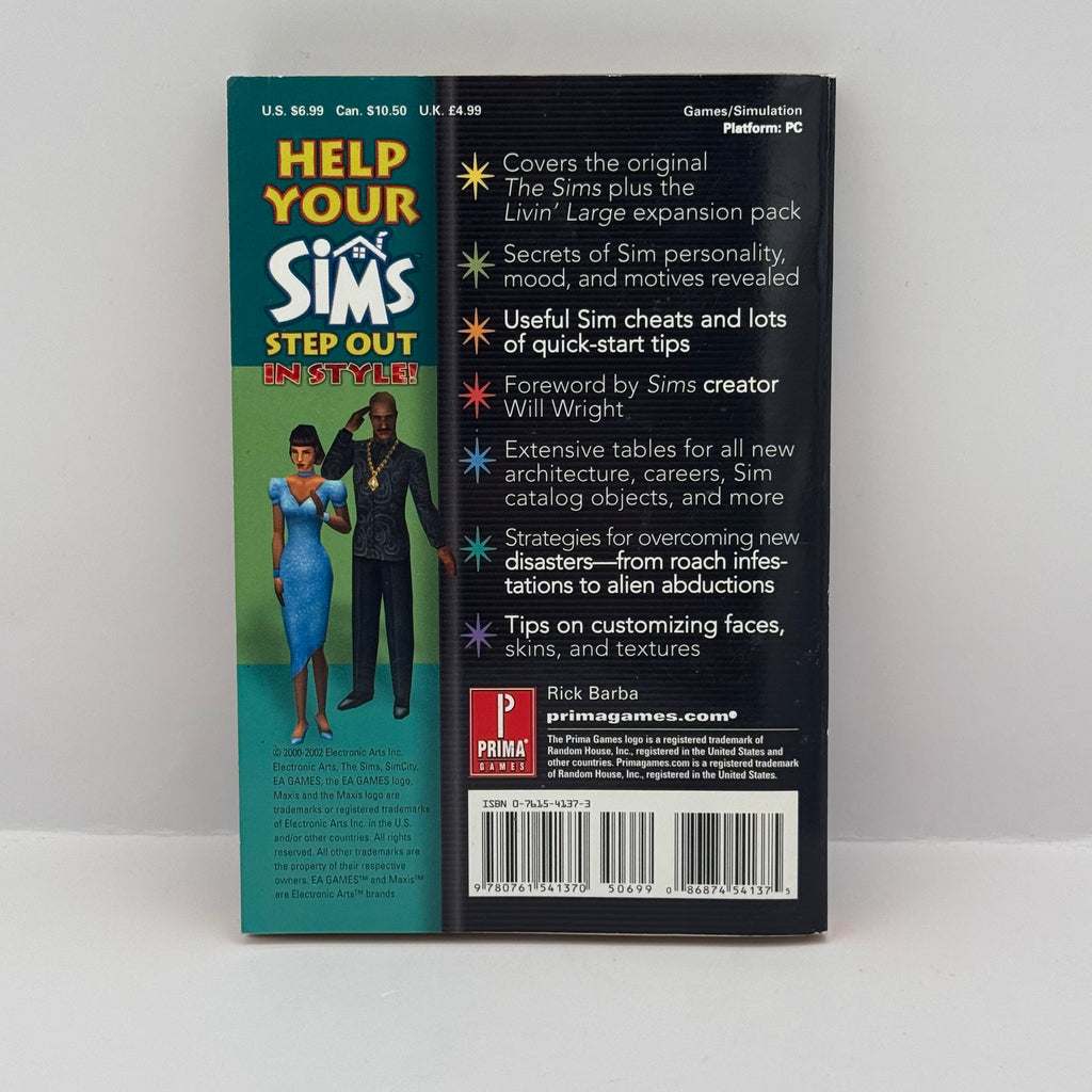 The Sims: Livin' Large - Prima's Official Strategy Guide (PC) - New