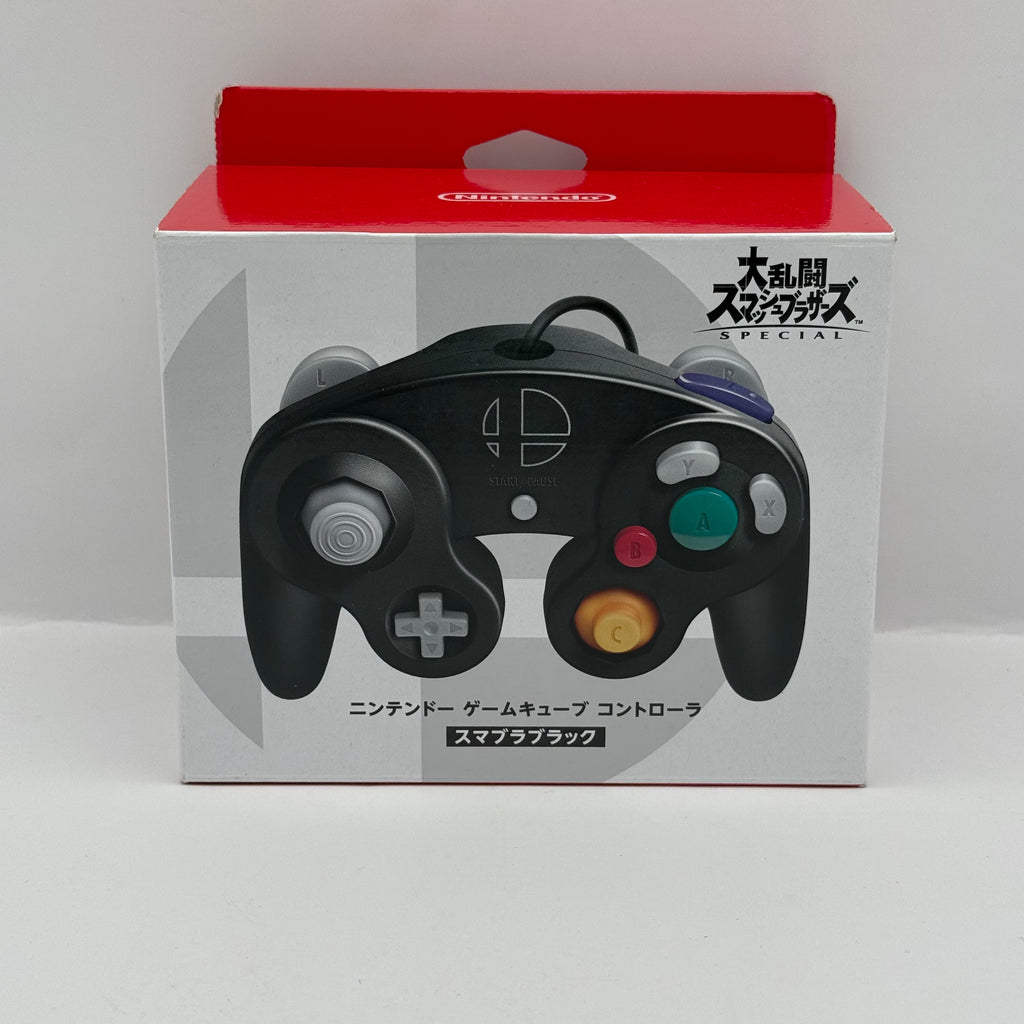 Nintendo GameCube Controller - Super Smash Bros. Black Edition (JP) - New Sealed