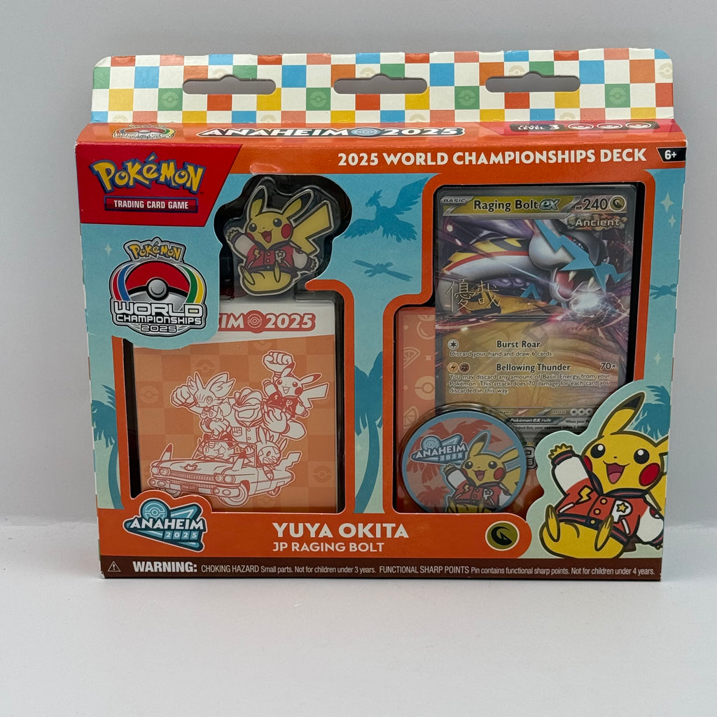 Pokémon TCG: 2025 World Championships Deck - Yuyu Okita - New Sealed