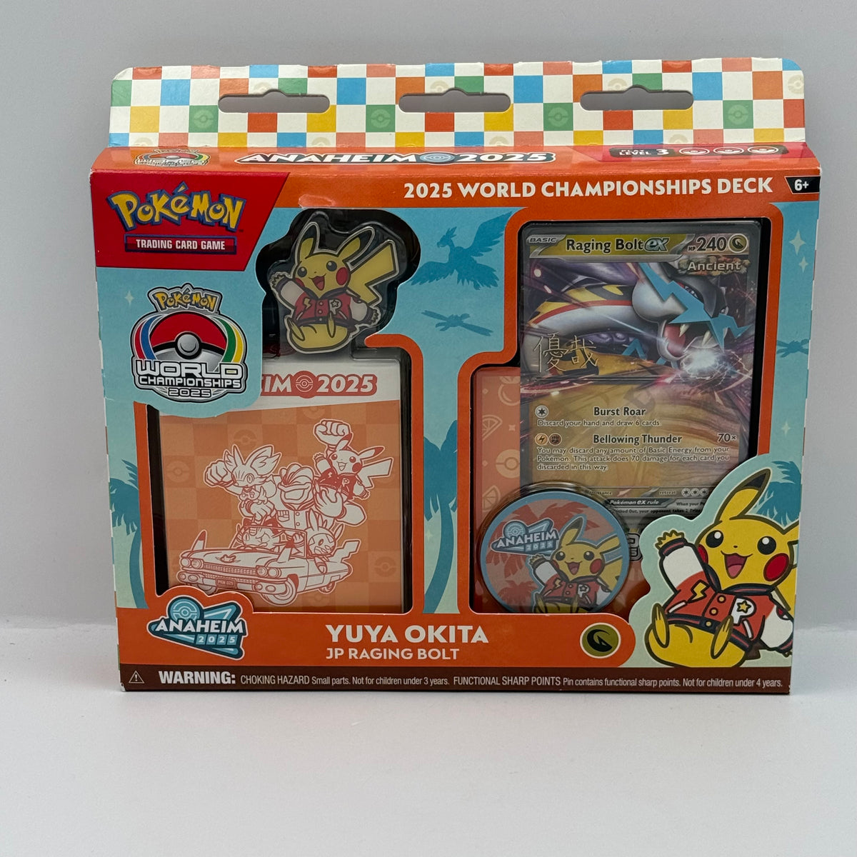 Pokémon TCG: 2025 World Championships Deck - Yuyu Okita - New Sealed