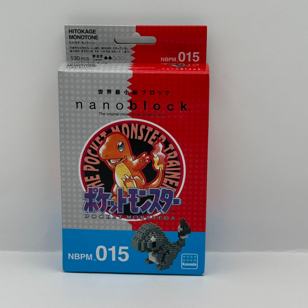 Nanoblock Pokémon Charmander (Monotone) NBPM_015 - New Sealed