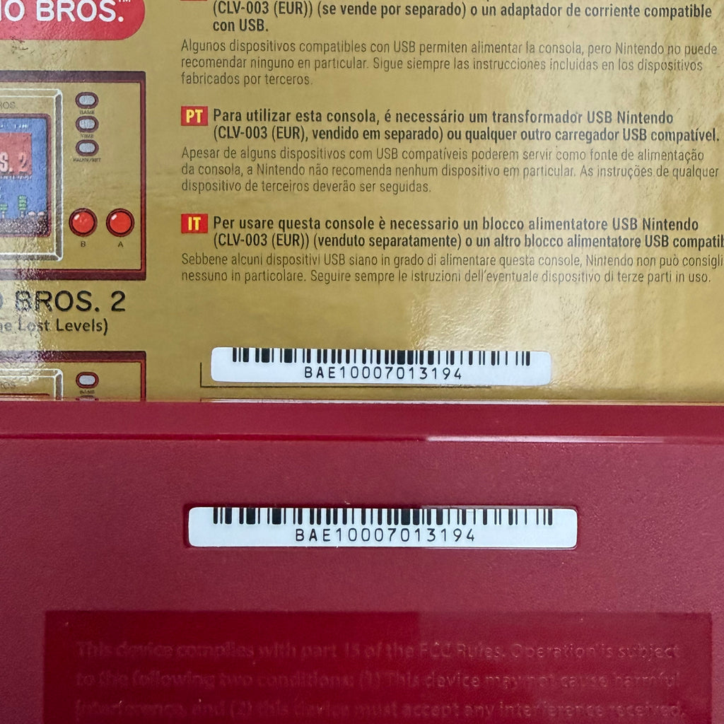 Game & Watch: Super Mario Bros. - CIB