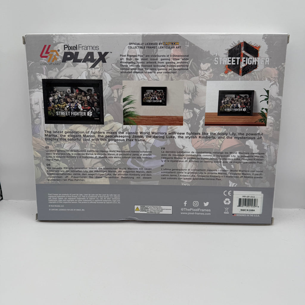 Street Fighter 6: A New Era Framed Lenticular Art