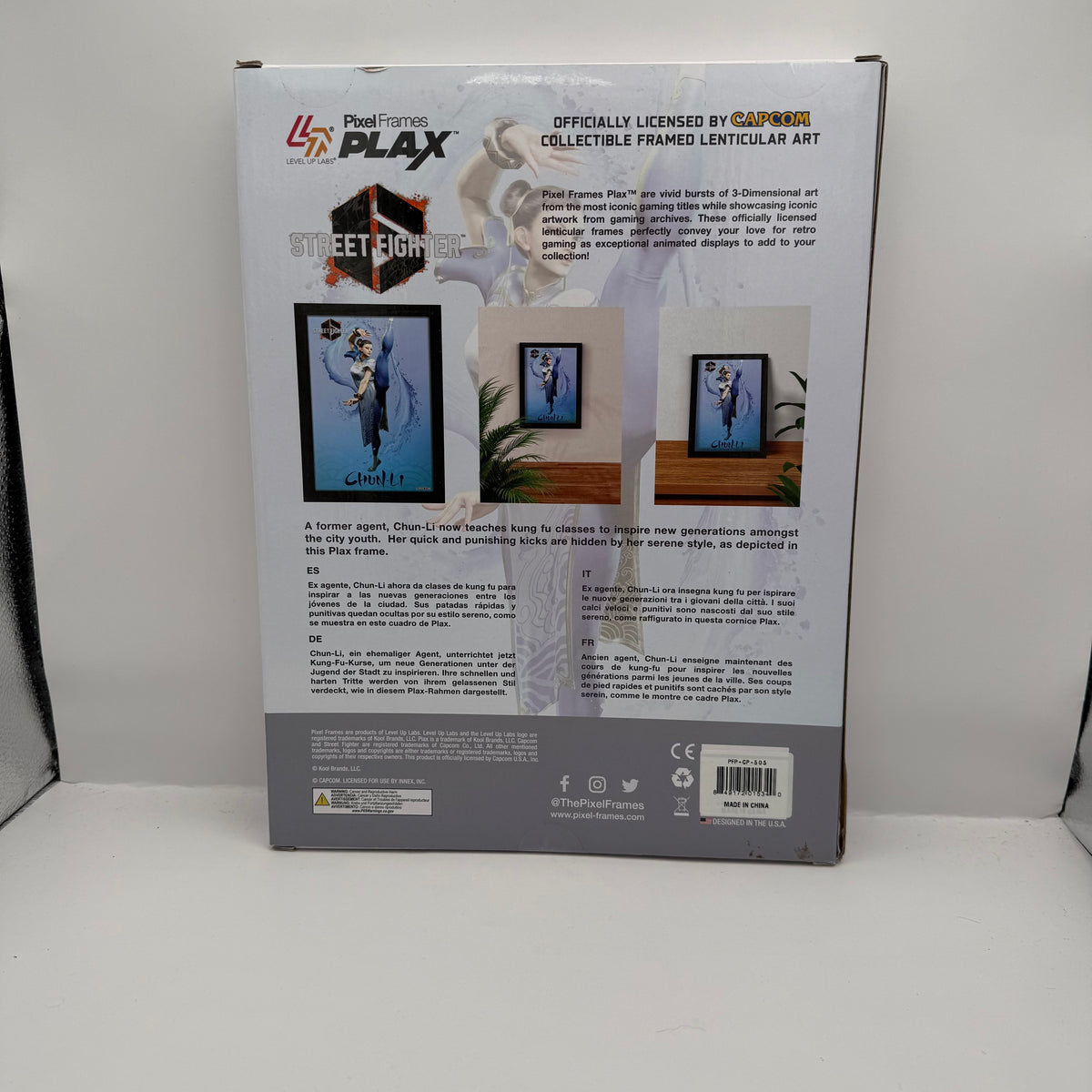 Street Fighter 6: Chun Li Framed Lenticular Art