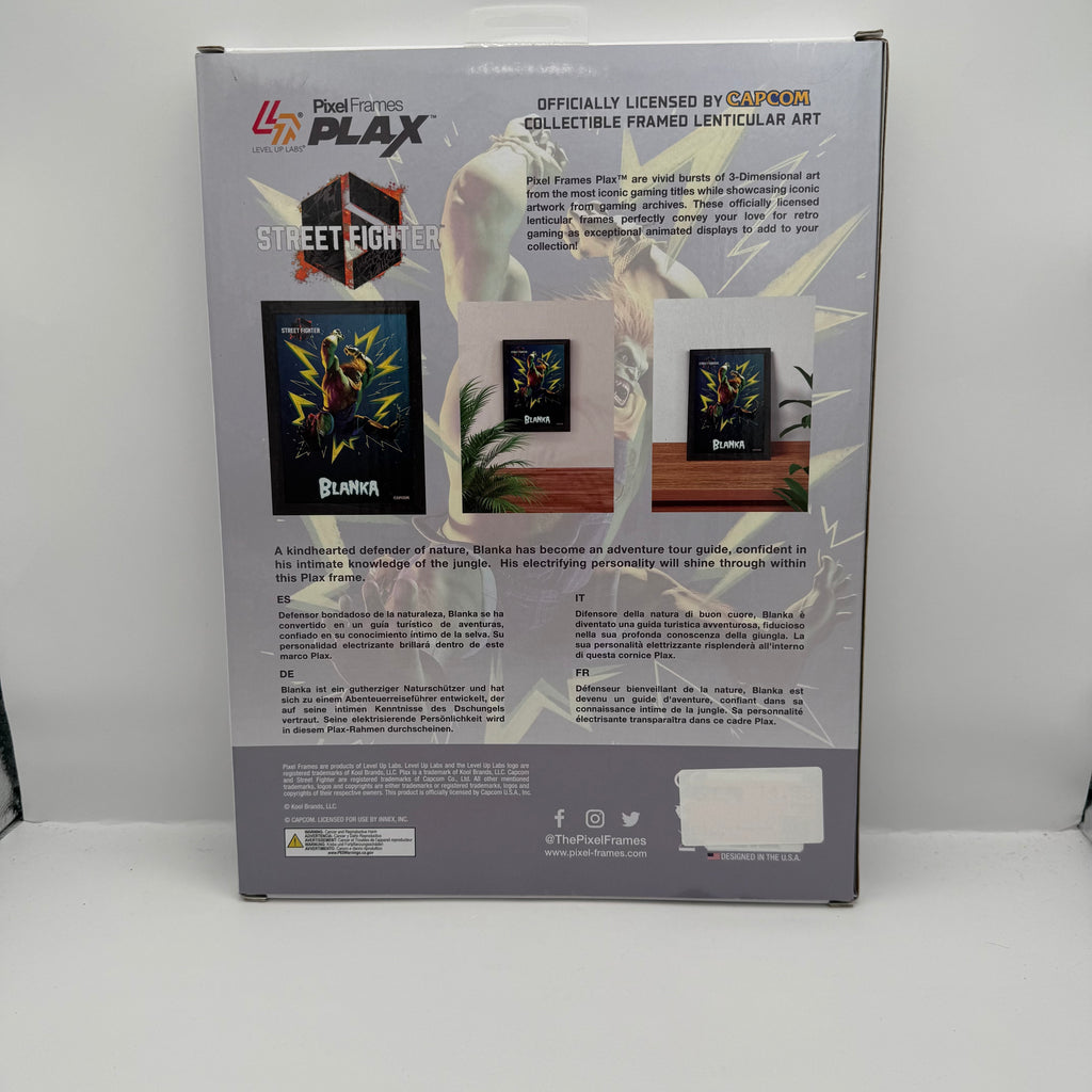 Street Fighter 6: Blanka Framed Lenticular Art