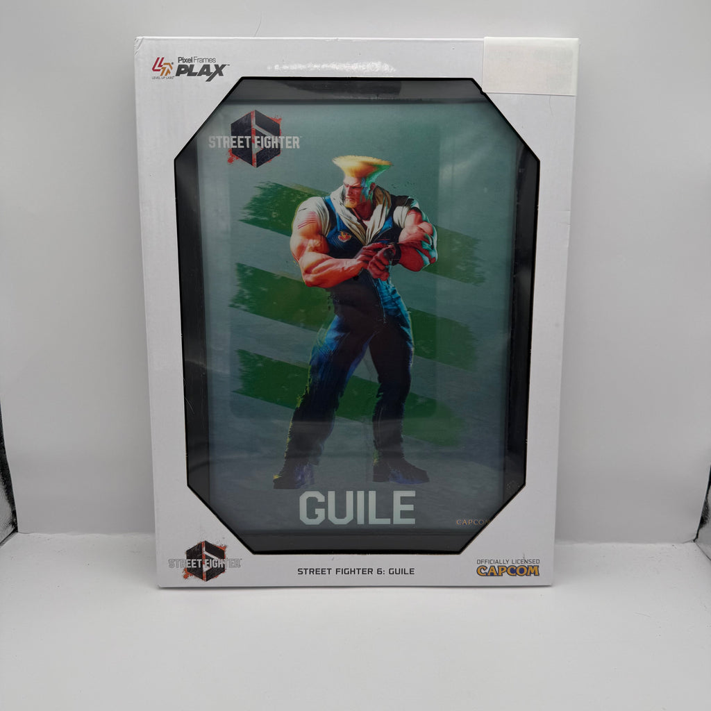 Street Fighter 6: Guile Framed Lenticular Art