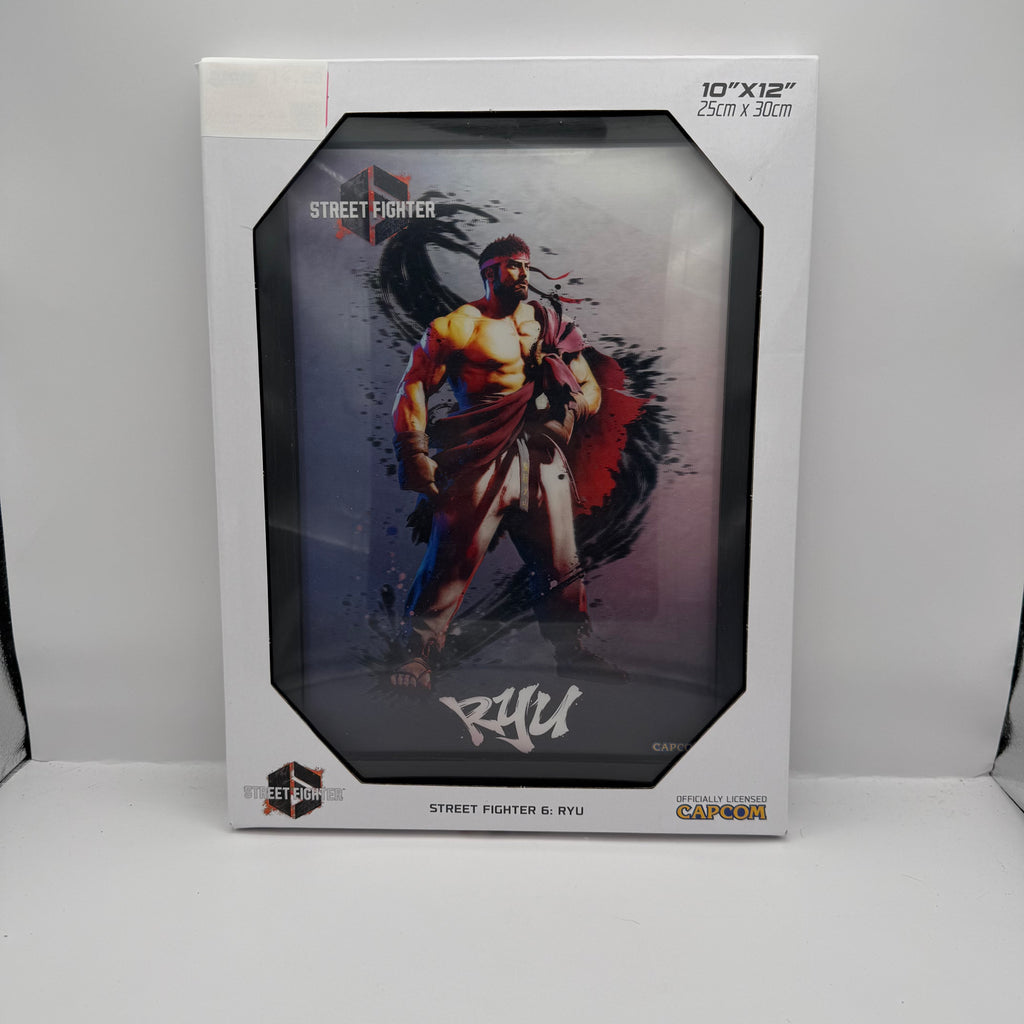 Street Fighter 6: Ryu Framed Lenticular Art