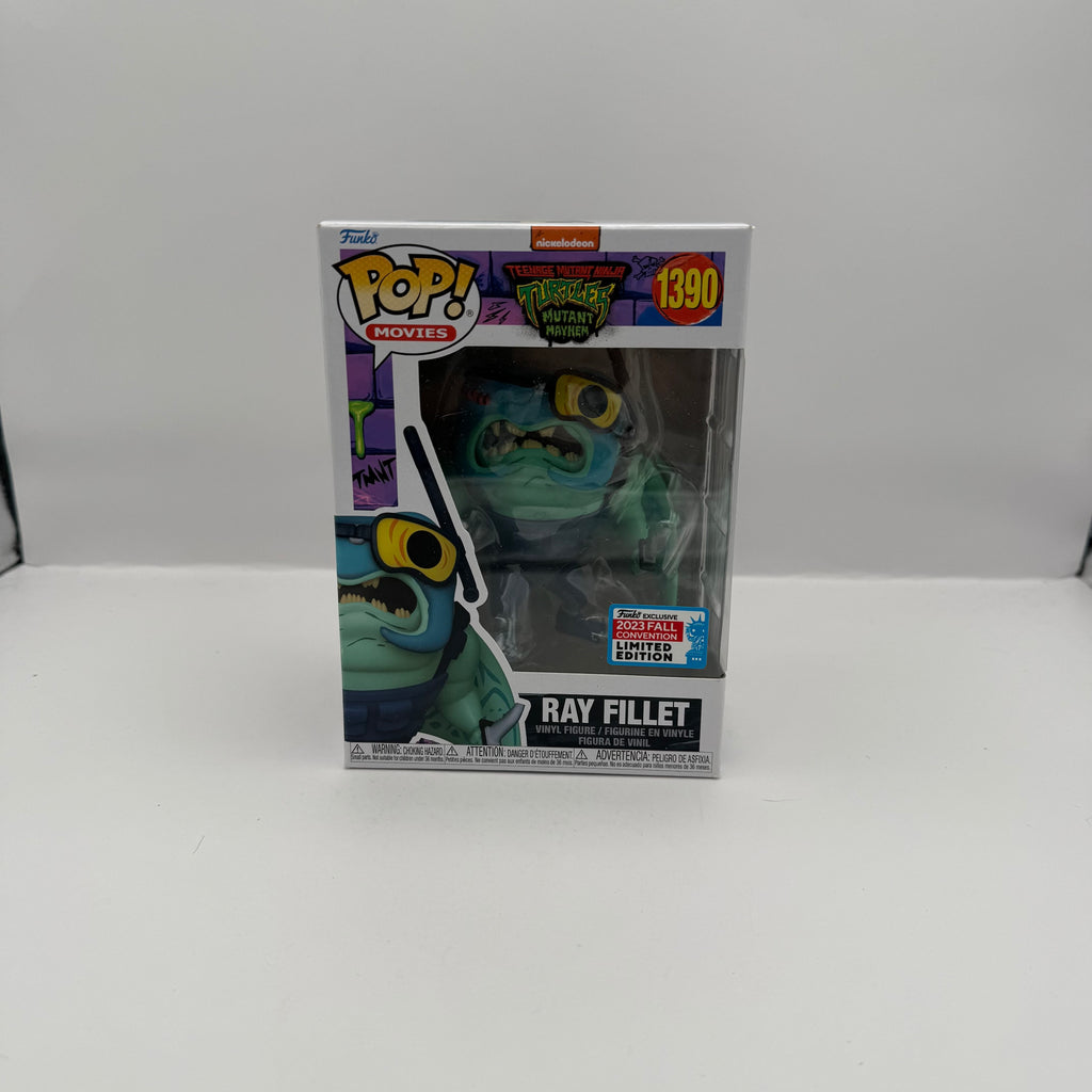 Funko Pop! Ray Fillet #1390 - Teenage Mutant Ninja Turtles - New in Box
