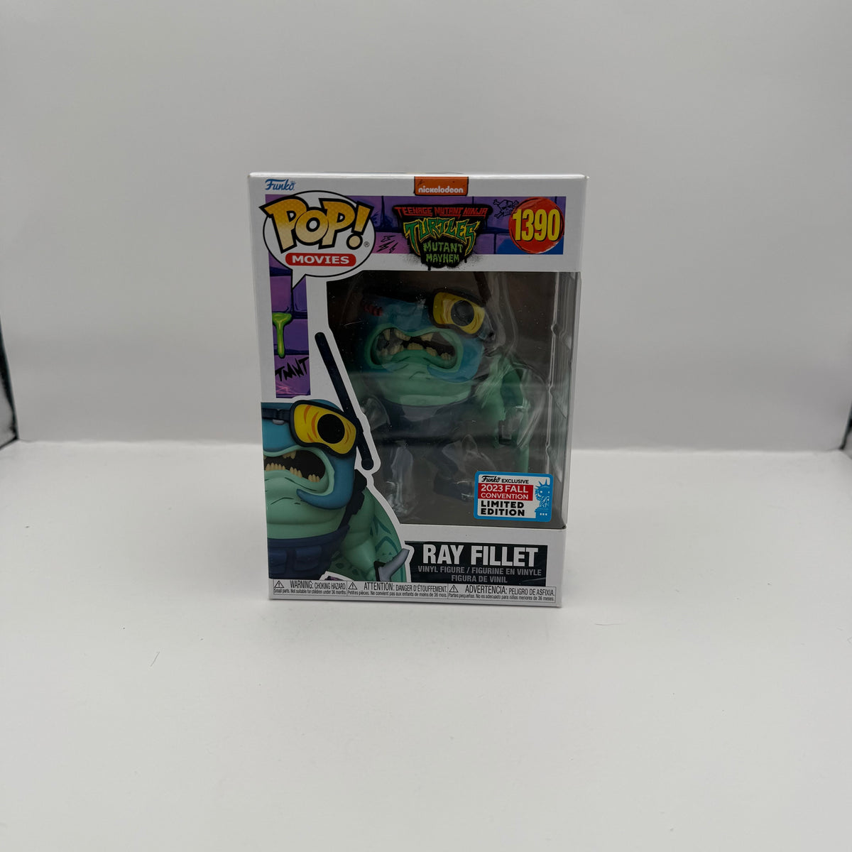 Funko Pop! Ray Fillet #1390 - Teenage Mutant Ninja Turtles - New in Box