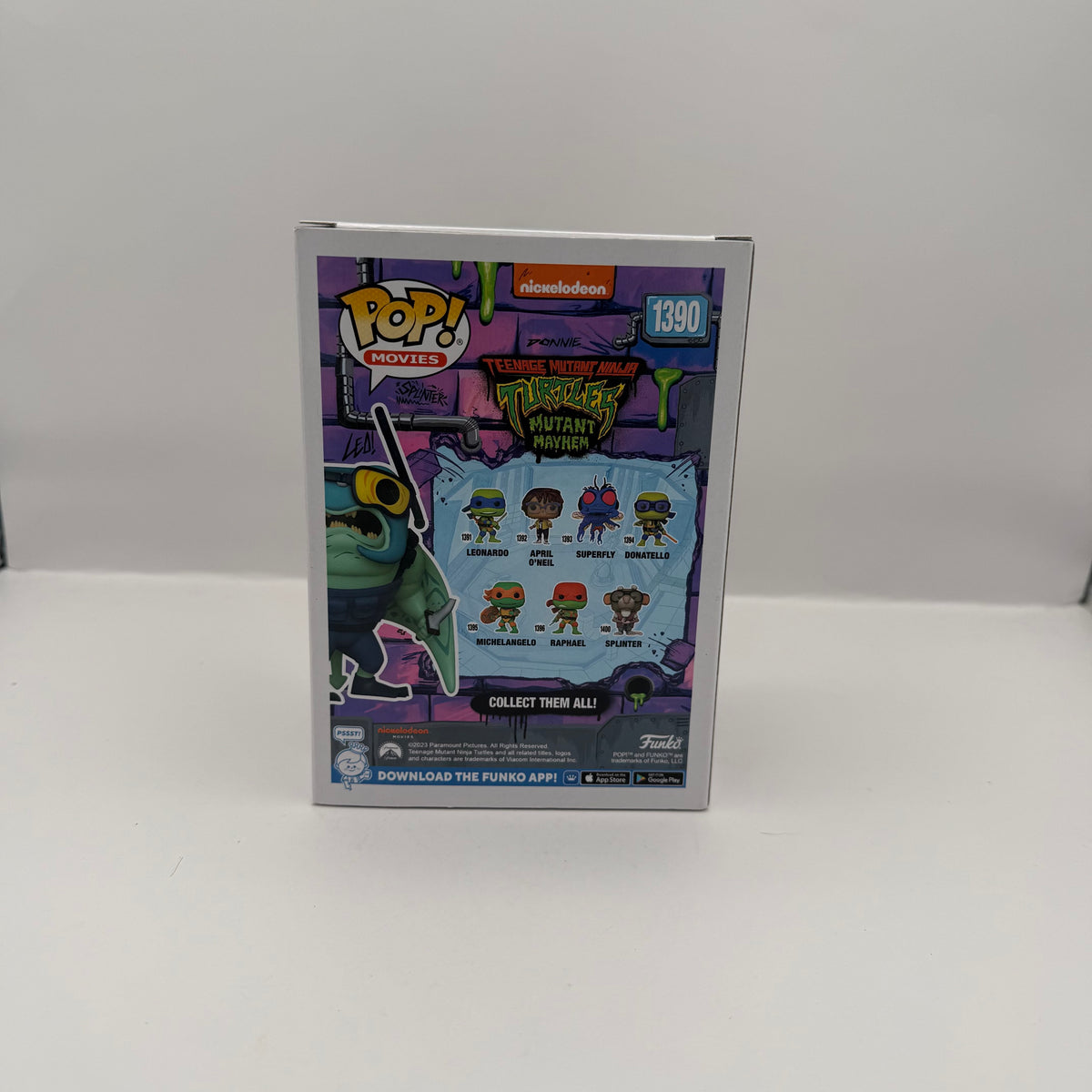 Funko Pop! Ray Fillet #1390 - Teenage Mutant Ninja Turtles - New in Box
