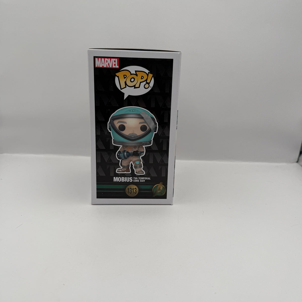 Funko Pop! Mobius (TVA Temporal Core Suit) #1313 - Marvel Loki - New in Box