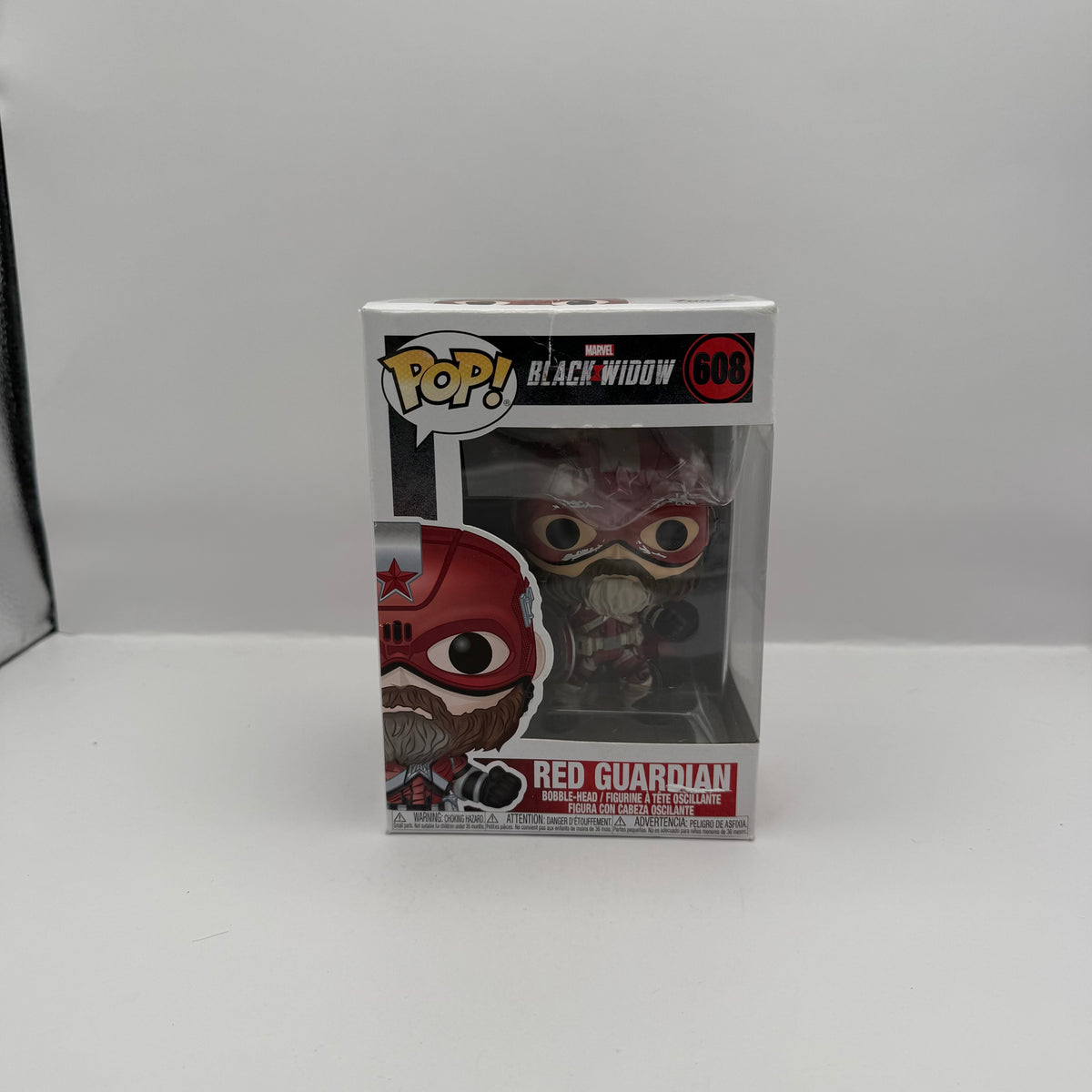 Funko Pop! Red Guardian #608 - Marvel Black Widow - New in Box