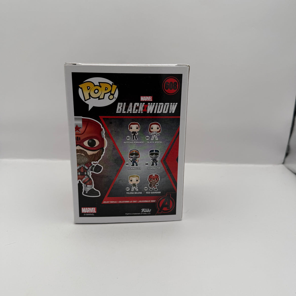 Funko Pop! Red Guardian #608 - Marvel Black Widow - New in Box