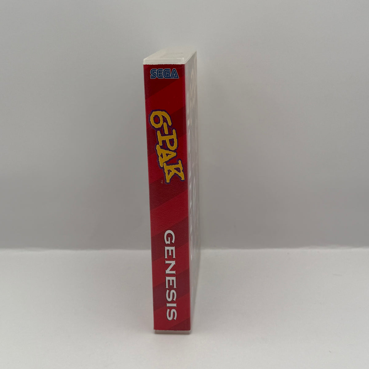 6-Pak Custom Game Case - Sega Genesis (Case Only, No Game)