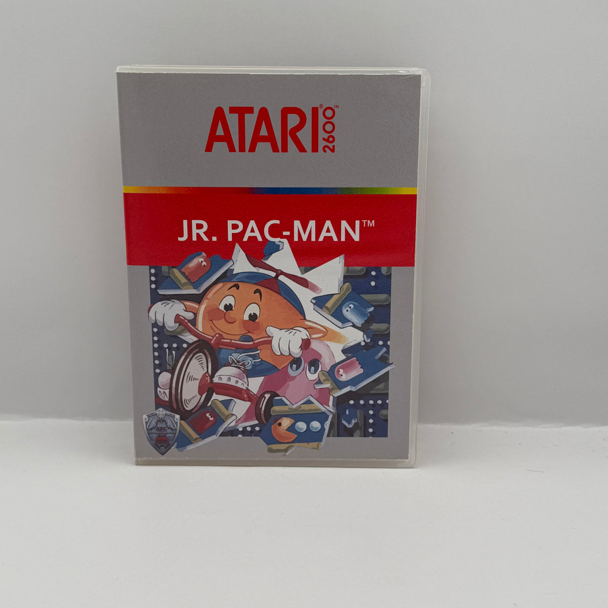 Jr. Pac-Man Custom Game Case - Atari 2600 (Case Only, No Game)