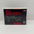 Super Scope 6 Custom Game Case - SNES (Case Only, No Game)