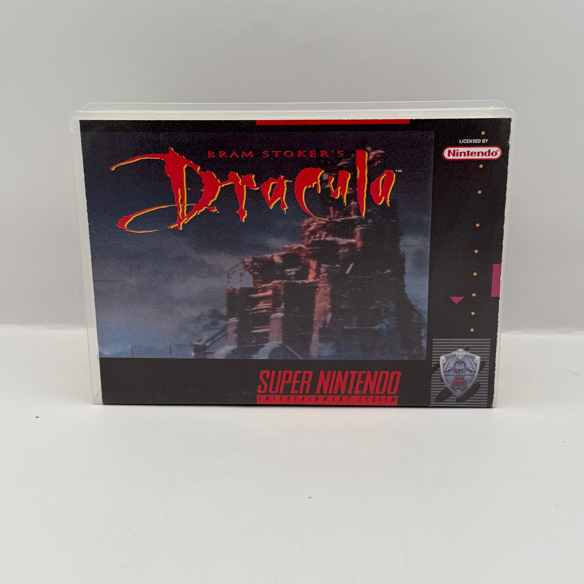 Bram Stoker's Dracula Custom Game Case - SNES (Case Only, No Game)