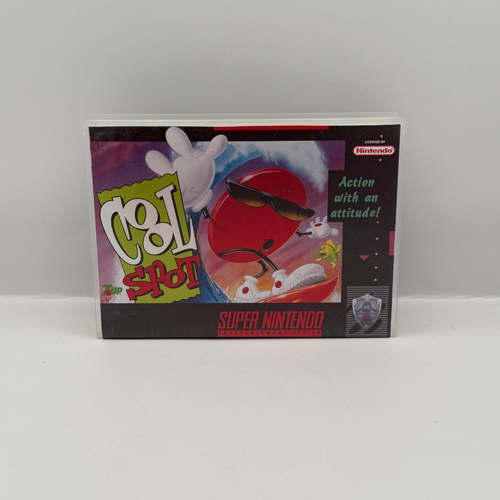 Cool Spot Custom Game Case - SNES (Case Only, No Game)