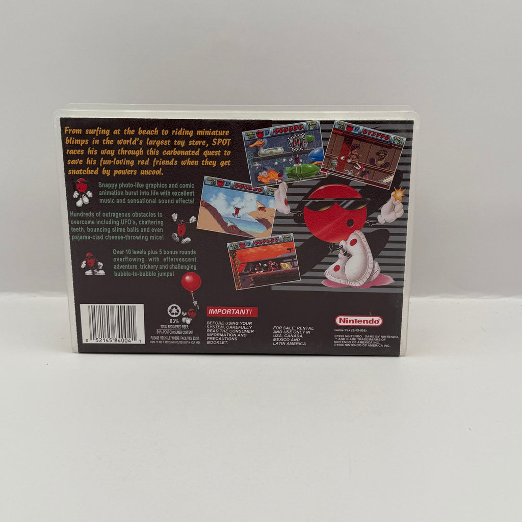 Cool Spot Custom Game Case - SNES (Case Only, No Game)